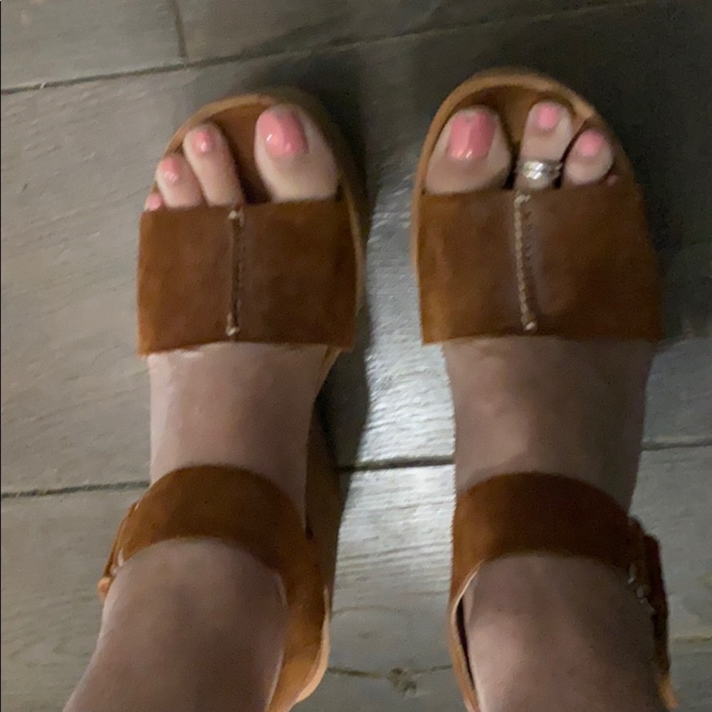 Barely worn Wedge Sandels